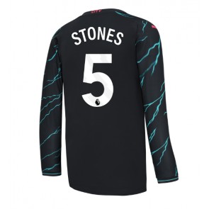 Manchester City John Stones #5 Tredjetröja 2023-24 Långärmad